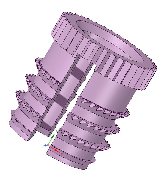 Manufacturer of SETTING BY EXPANSION INSERT  for wood fastening 41TRB