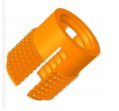 Fabricant Insert fendu sans tÃªte fixation pour plastique 40DM