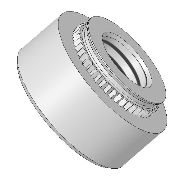 Fabricant Ecrou Ã  sertir Ã  la presse, acier ou inox 37S sur mesure